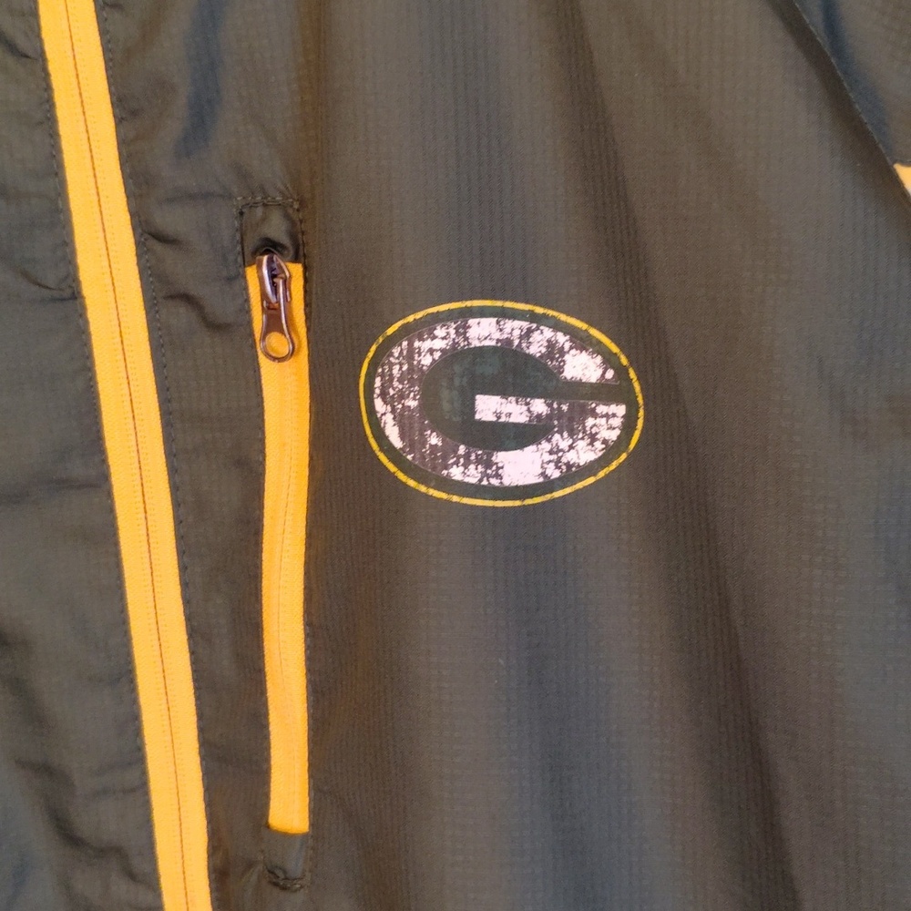 NFL Green Bay Packers Windbreaker Jacket - Picture 2 of 6